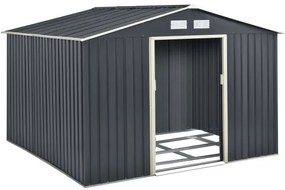 Juskys Casuta de gradina XXL 277×319×192 cm - antracit