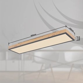 Plafonieră LED dimabilă Globo 416080WD4-CCT DORO LED/24W/230V + telecomandă