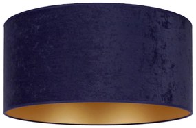Duolla - Plafonieră BRISTOL 3xE27/15W/230V d. 60 cm albastră/aurie