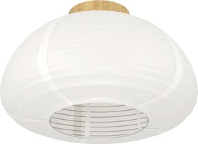 Eglo SUMMERHILL Plafonieră Ø 40 cm, 1x E27 (max. 40 W), 230 V, alb/bej