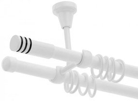 Galerie dubla tavan Modulo alb lucios 19mm/19mm (Alege marime: 120 cm)