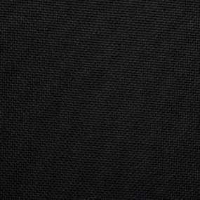 Scaune de sufragerie pivotante, 4 buc., negru, material textil 4, Negru