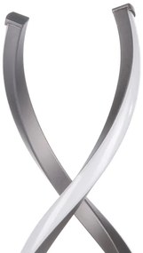 Lampă LED de masă ONLI DNA LED/12W/230V 4000K 48,5 cm argintiu