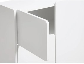 Dulap alb 80x100x40 cm Bera – Unique Furniture