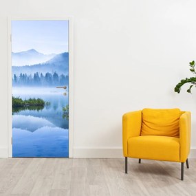 Fototapet pentru ușă - Lac de munte (95x205cm)