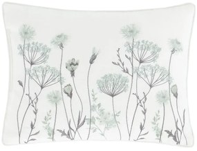Pernă Catherine Lansfield Meadowsweet Floral, 30 x 40 cm, alb - verde