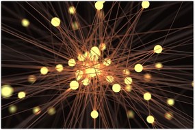 Tablou abstracției (90x60 cm)