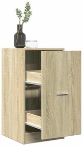 vidaXL Dulap de farmacie, stejar sonoma, 40x41x77,5 cm lemn prelucrat