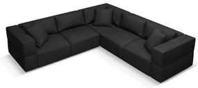 Colțar negru (cu colț variabil) Esther – Milo Casa