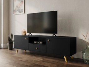 Dulap TV Astradon 160 (Negru + auriu) . 1106188
