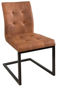 Set de 2 scaune design industrial style, Oxford coniac A-36961 VC