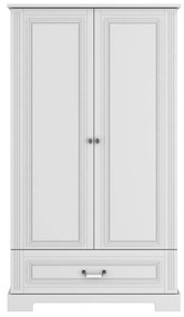Dulap elegant Ines alb H193 cm