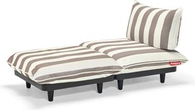 Șezlong de grădină Paletti Daybed, culori multiple - Fatboy Culoare: cacao cu dungi