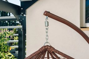 Scaun suspendat maro KOKON cu suport