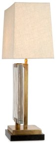 Veioza, Lampa de masa design LUX, Sticla Suflata, James