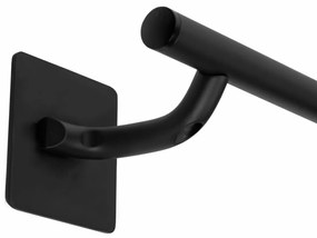 Cuier de baie negru 322194A