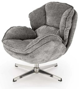 Fotoliu Hefty, gri