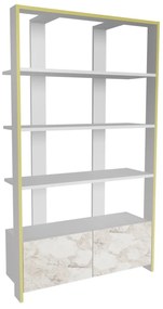 Raft Eleanoretta (Marmură albă + alb + Auriu). Promo -13%. 1106762