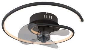 Lustra LED cu ventilator si telecomanda KOREN 03660 GL