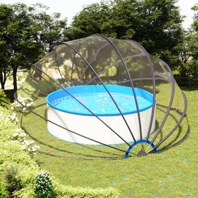 Cupolă pentru piscină, 559 x 275 cm