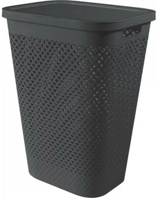 Curver Coș pentru rufe murdare Pure 55 l, antracit