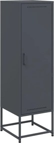 vidaXL Dulap înalt, antracit, 36x39x123 cm, oțel