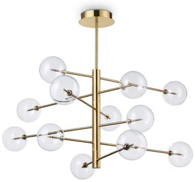 Candelabru design clasic EQUINOXE SP12 OTTONE, D-124cm 200125