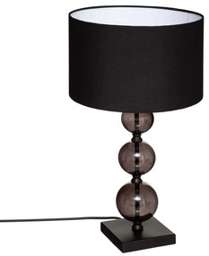 Lampă de masă ALMA, înălțime 52 cm, neagră