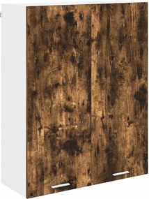 vidaXL Dulap suspendat Stejar fumuriu 80 x 31 x 100 cm Lemn compozit