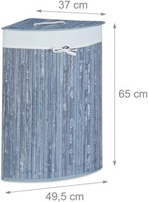 Cos rufe de colt 60 l Bambus Gri