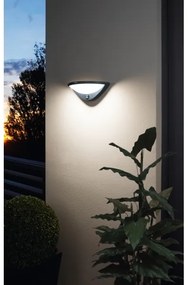 Aplică LED de exterior cu senzor BELCREDA LED/9,3W/230V IP44 Eglo 97312