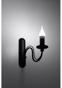 Aplică perete MINERWA 1xE14/40W/230V negru