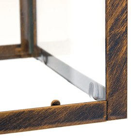 Pendul design rustic Frano Latern HL 6-1533/1 Antik/gold OR