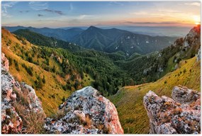 Tablou - Peisaj montan (90x60 cm)