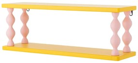 Raft de copii galben etajat 60 cm Bibiola – Bloomingville Mini