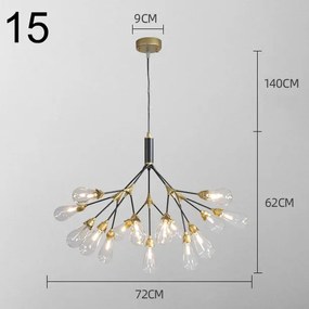 Lampă cu pandantiv UVE by Anzazo