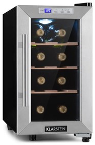Reserva 8 Uno, frigider pentru vin, 23 litri, 8 sticle, 11 - 18 °C, 26 dB, oțel inoxidabil
