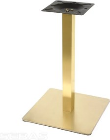 Picioare metalice pentru masa 80x80 cm,culoare auriu