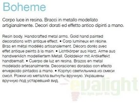Aplica eleganta cu 2 brate BOHEME AP2