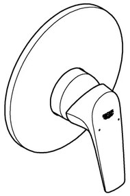 GROHE START FLOW 29116000 - baterie de duș, crom lucios