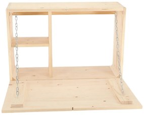 Masă de bar pentru grădină din lemn de pin 56x58 cm Baar – Esschert Design