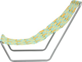 Set de 2 sezlonguri de plaja pliabile SAND LEMON, colorate