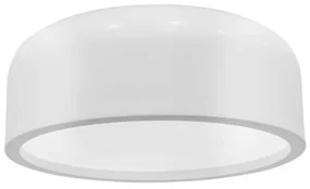 Plafoniera design modern 35cm Perleto alba NVL-826806
