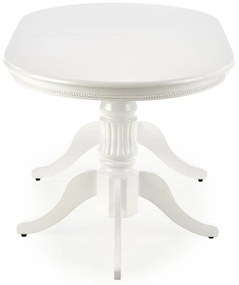 Set masa extensibila Joseph L150-190 cm + 4 scaune Verdi gri/alb