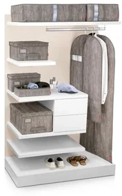 Husă de costum Tescoma Fancy Home, 100 x 60 cm, bej, S