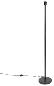 Lampă de podea modernă neagră fără abajur 149 cm - Simplo
