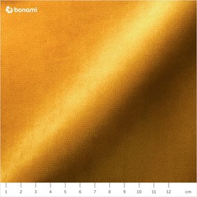 Fotoliu Max Winzer Sari Velvet, galben