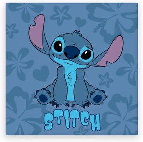 Disney Lilo și Stitch Blue Hibiscus prosop de mână, prosop de față, prosop 30x30cm