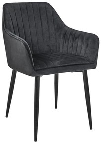 Scaun de sufragerie Svetozar (negru). 1071224
