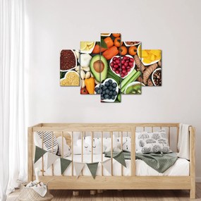 Tablou - Alimente sănătoase (150x105 cm)